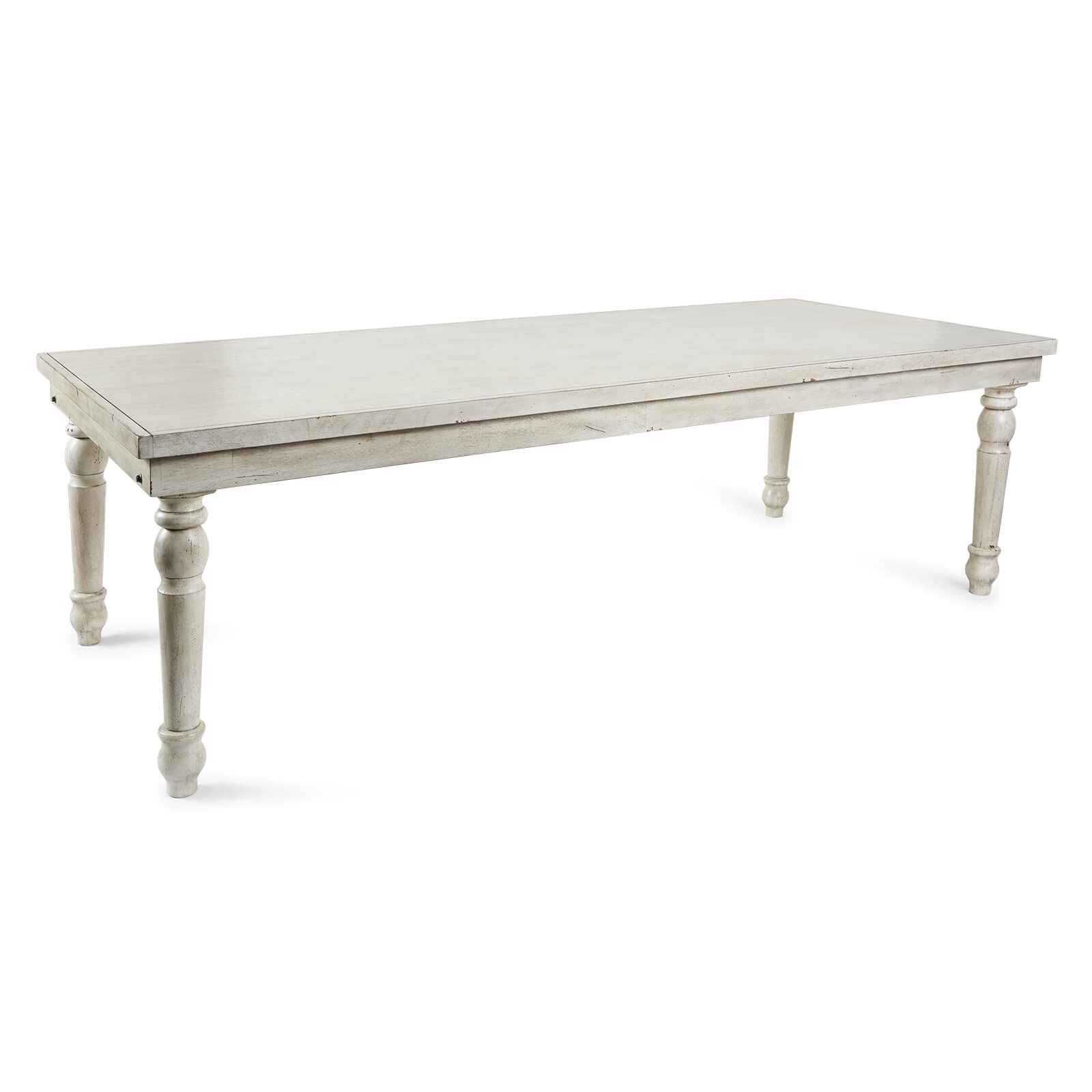 Solano Dining Table, Whitewash | Town & Country Event Rentals