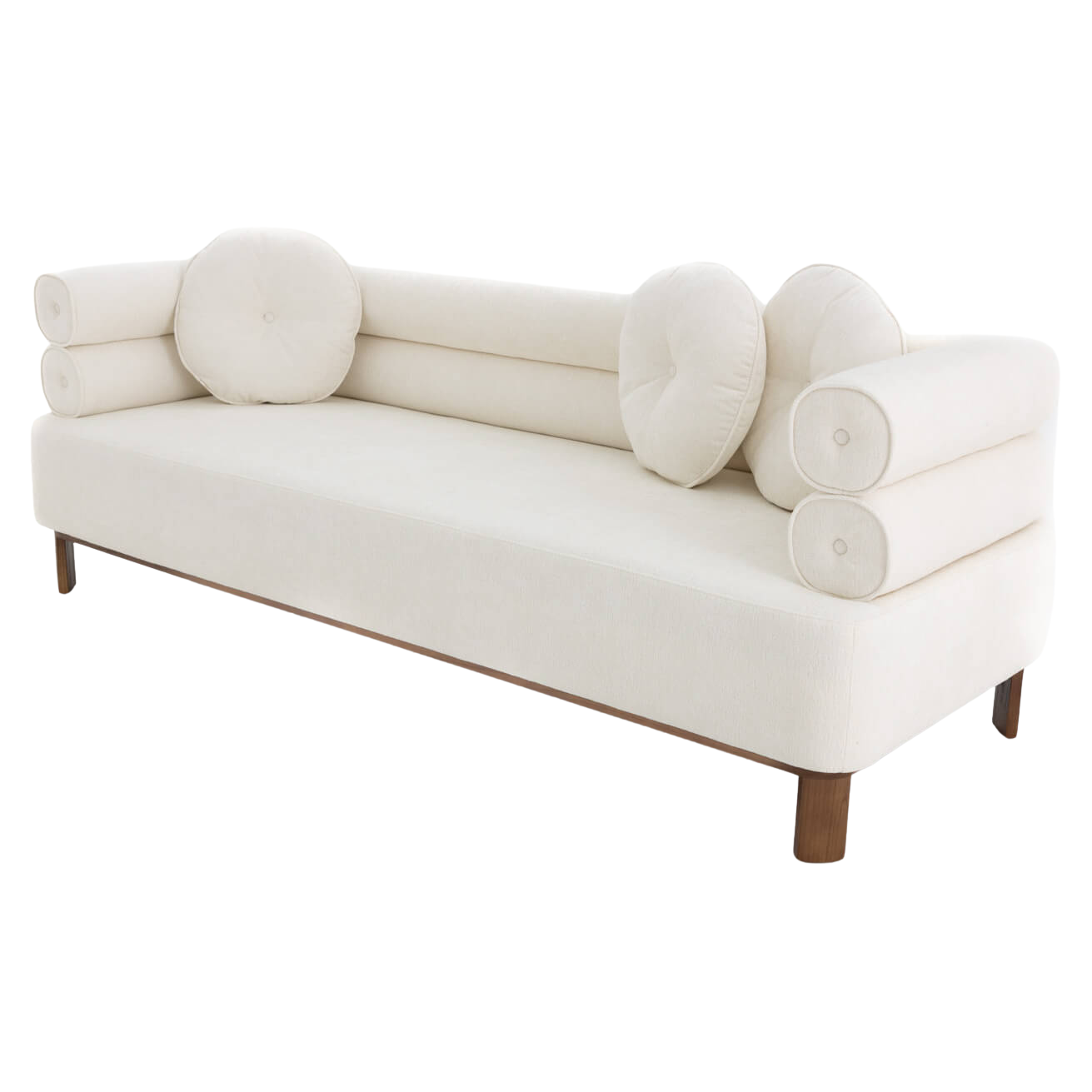 Kirby Sofa, Off White | Town & Country Event Rentals
