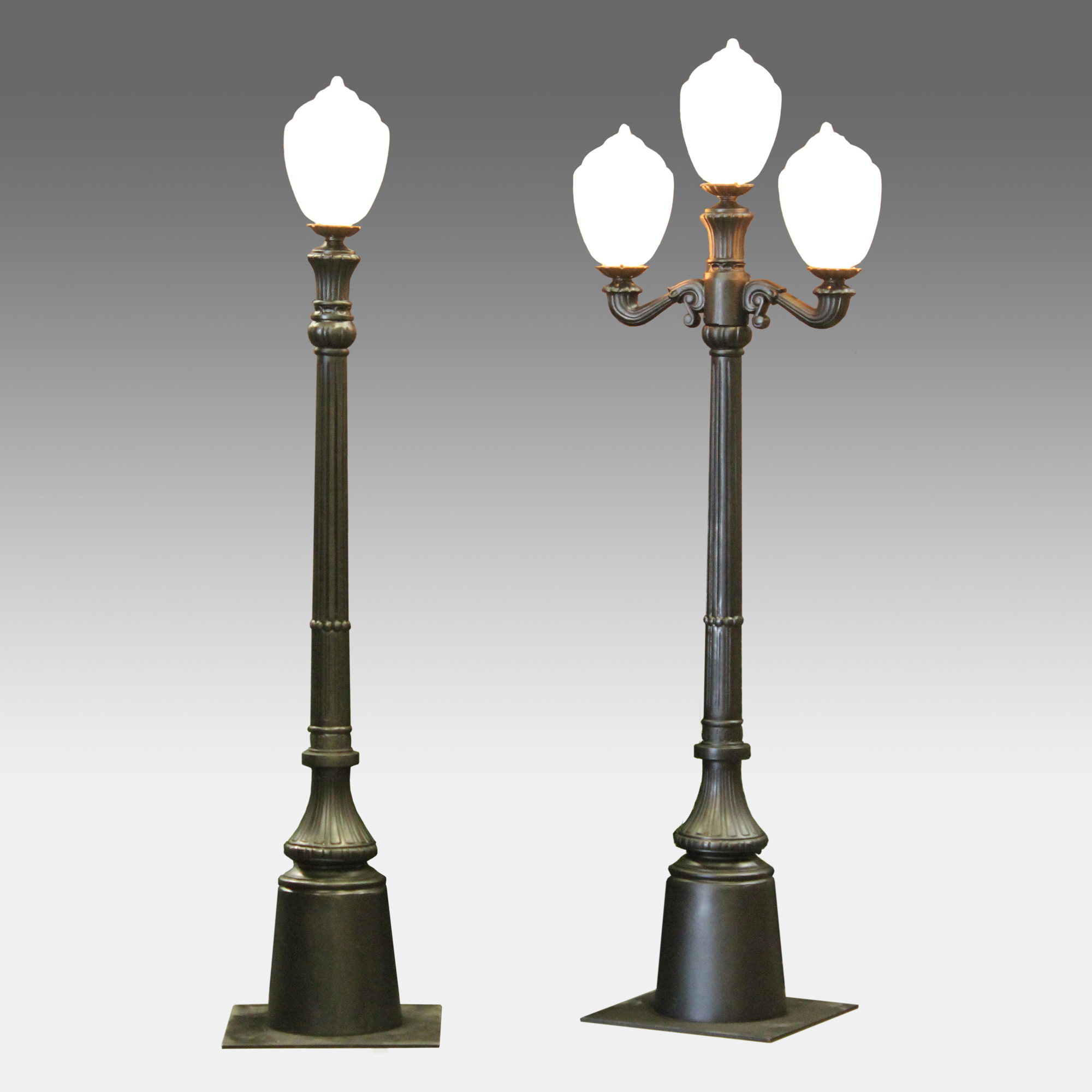 Verdigris Black Street Lamps Town Country Event Rentals