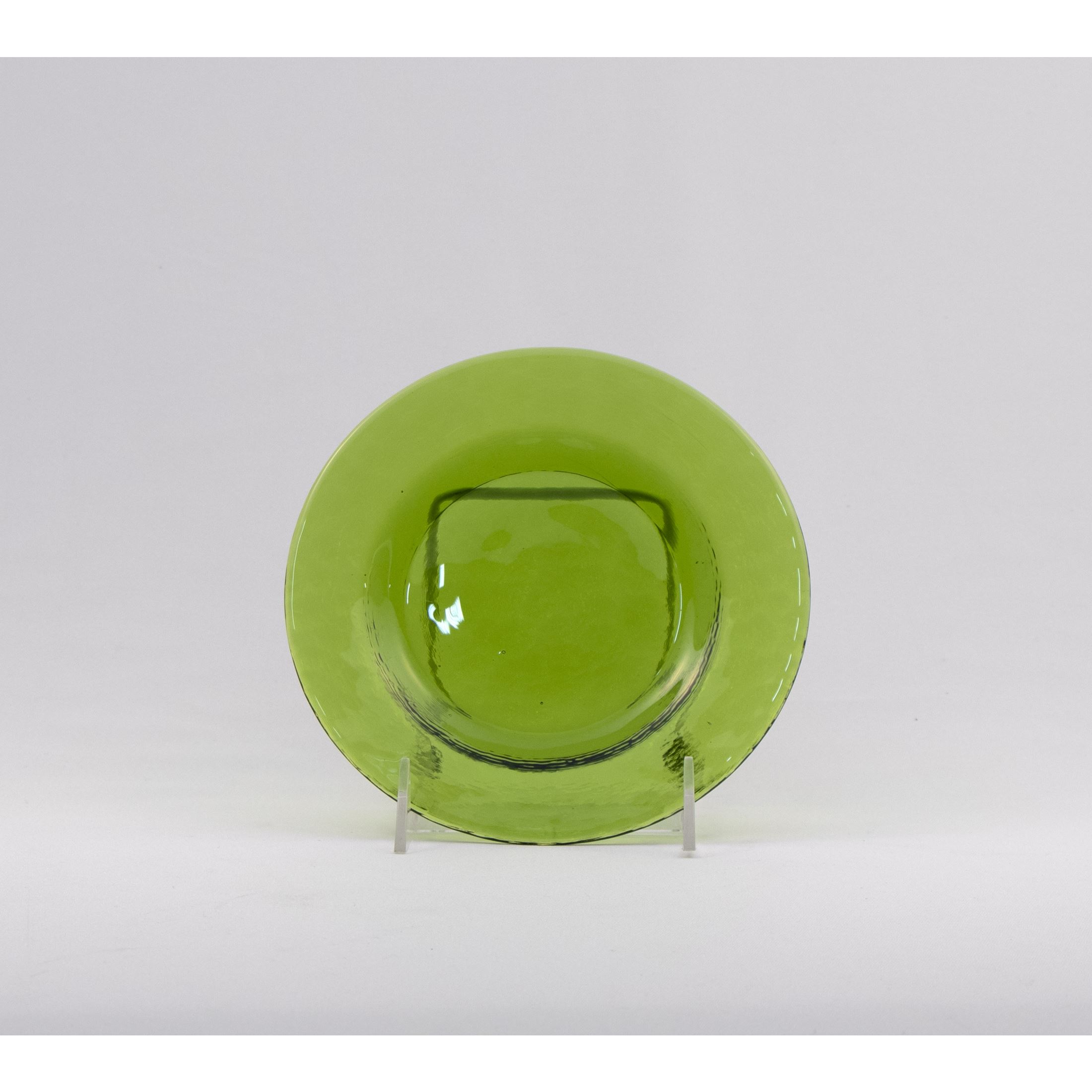 Obscura Prisma Lime Green Salad Plate Town Country Event Rentals obscura-prisma-lime-green-salad-plate-town-country-event-rentals