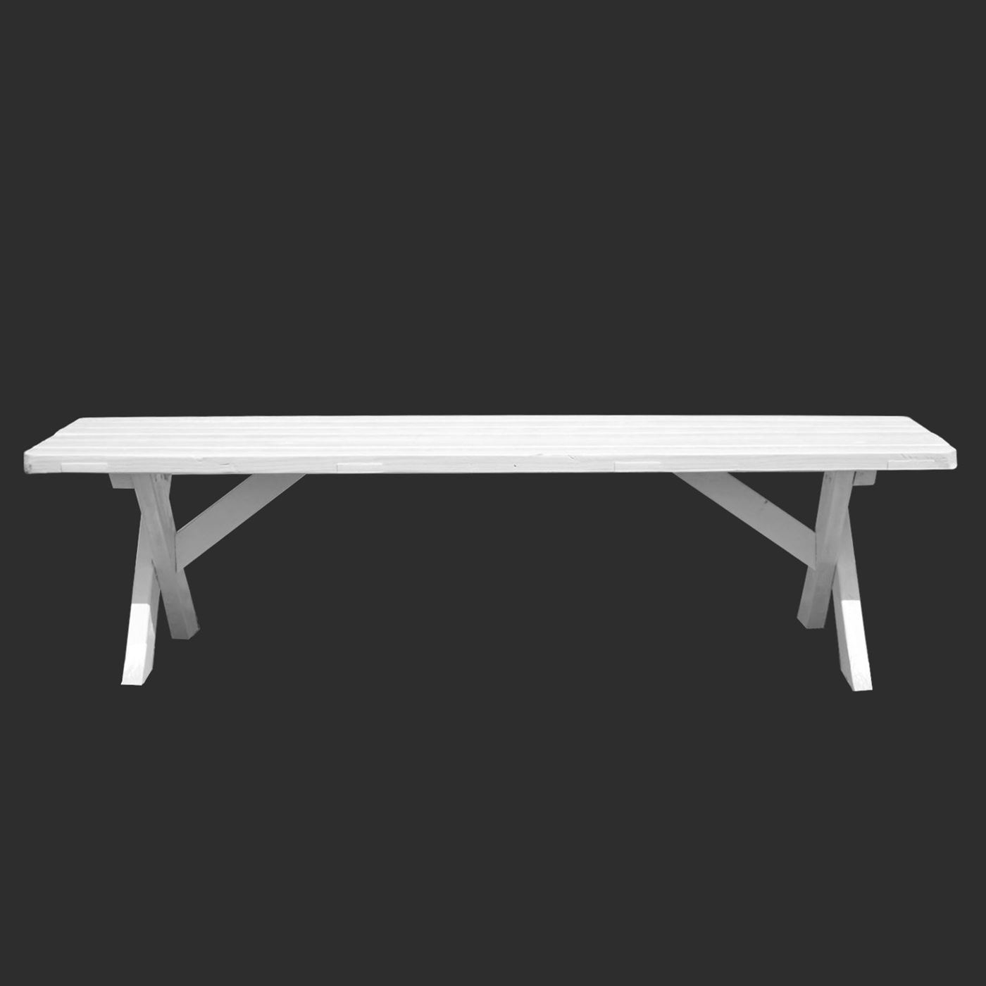 Children's White Picnic Table Town & Country Event Rentals