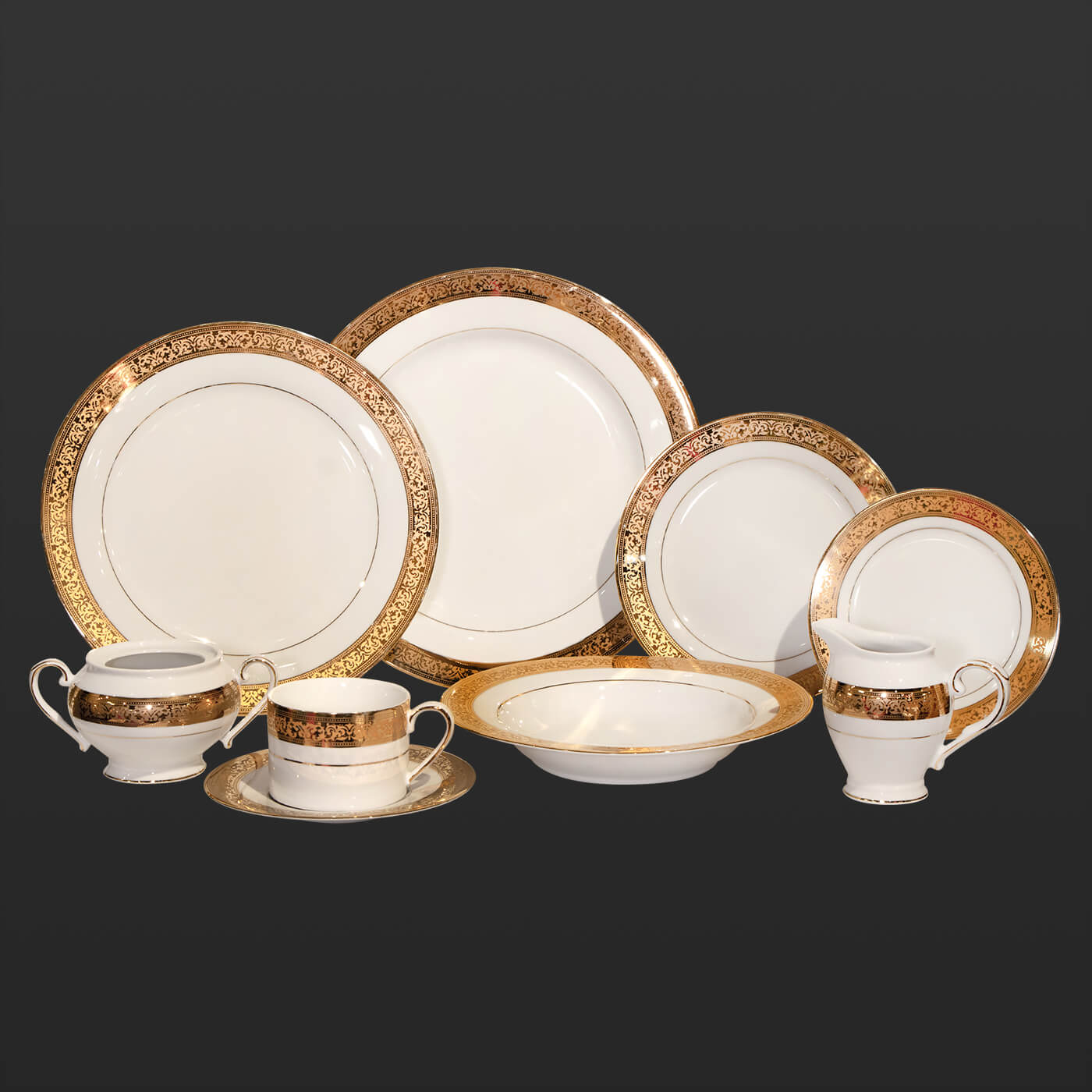 Golden Opulence Town & Country Event Rentals