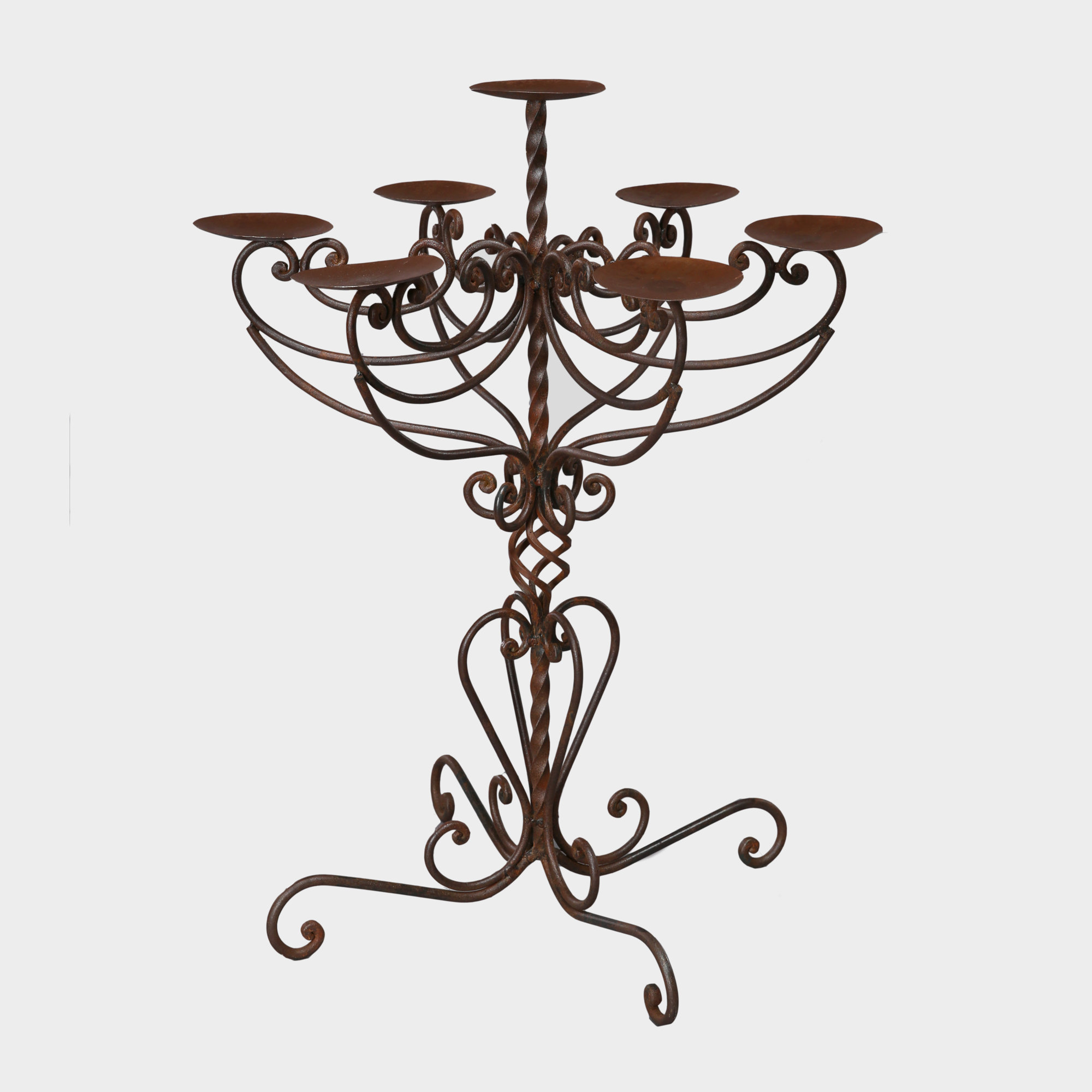 Iron Candleabra Iron Candleabra