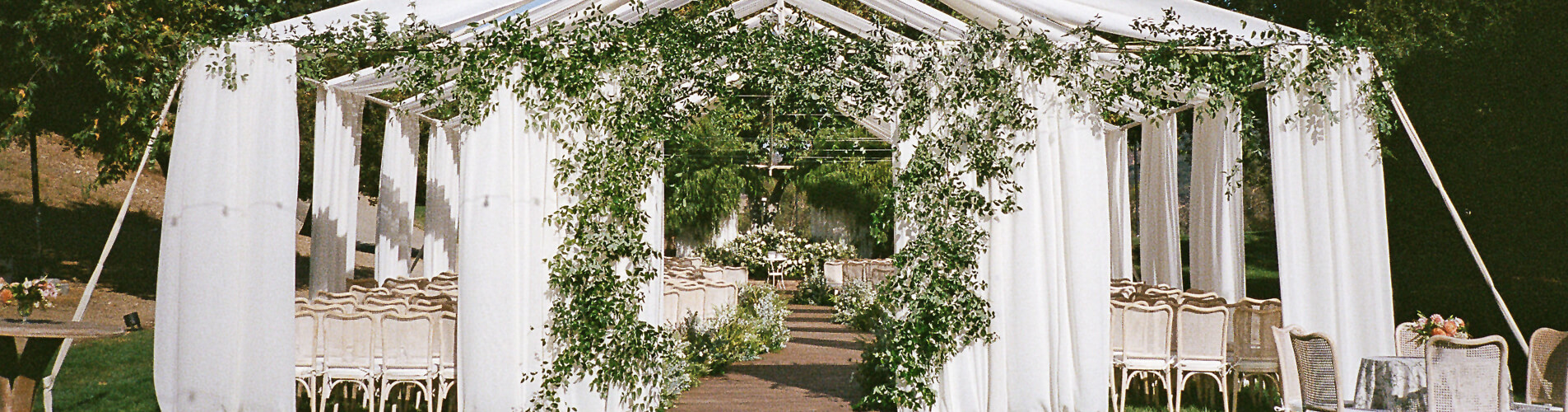 White Frame Tent