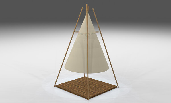 Latitude 22 Bamboo Tent Gallery Image 2