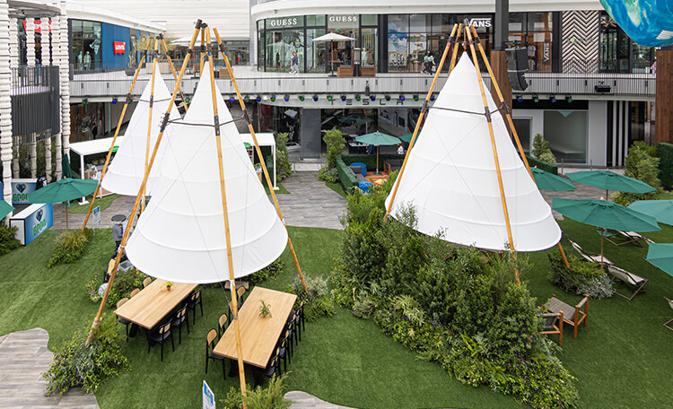 Latitude 22 Bamboo Tents