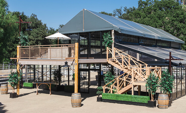 Atrium Tent at Town & Country