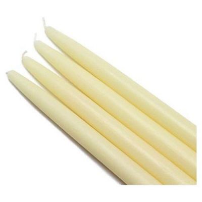Image of 10" Ivory Wax Candlesticks