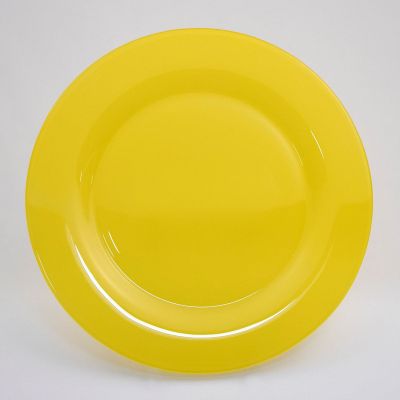 Image two of 12" VIBE Yellow Place Plate