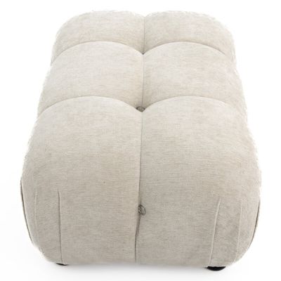 Image two of Jalis Ottoman, Ivory