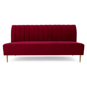 Nobi Sofa, Burgundy
