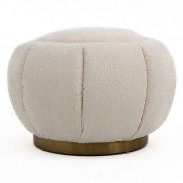 Bacco Ottoman, Off White