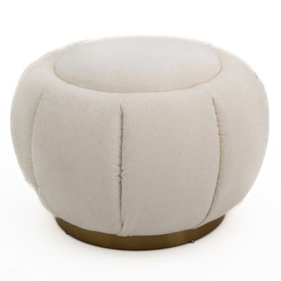 Image two of Bacco Ottoman, Off White