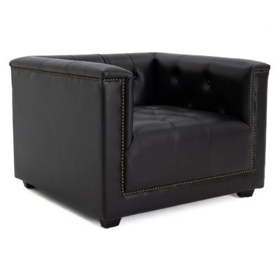 Image of Sinatra Lounge Chair, Black
