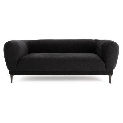 Image of Lazio Loveseat, Charcoal