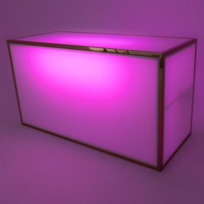 Image two of Milo Bar, Gold Frame, White Plexi