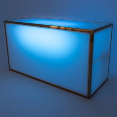 Image two of Milo Bar, Silver Frame, White Plexi