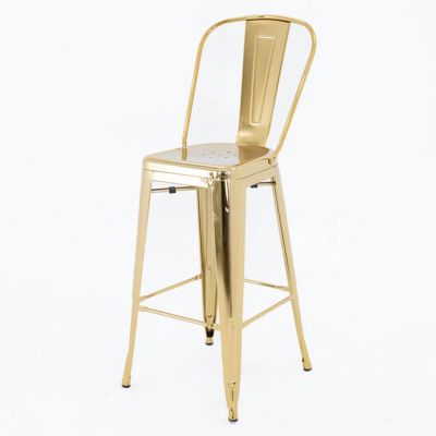 Image of Jasper Barstool, Gold