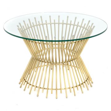 Burst Coffee Table, Gold