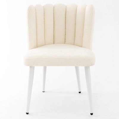 Image of Desi Dining Chair, White