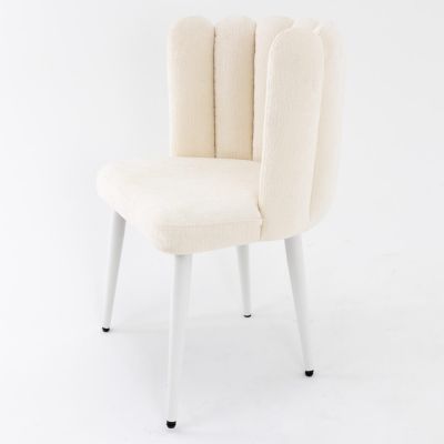 Image two of Desi Dining Chair, White