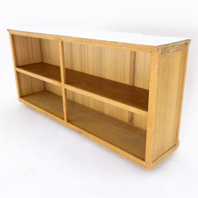 Image two of Mariposa Natural 8'x24" Bar w/Shelves