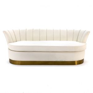 Plaza Faux Leather Sofa