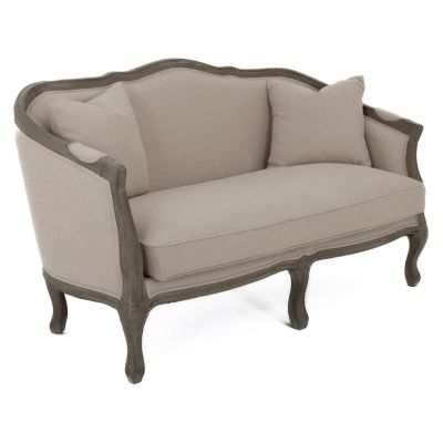 Image two of Wooden Framed French Sofa