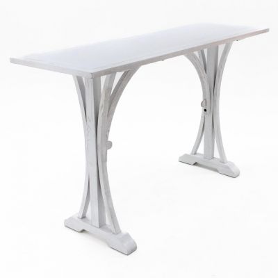 Image of Cambria White Arch Stand-up Table
