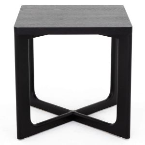 Santolini End Table, Black