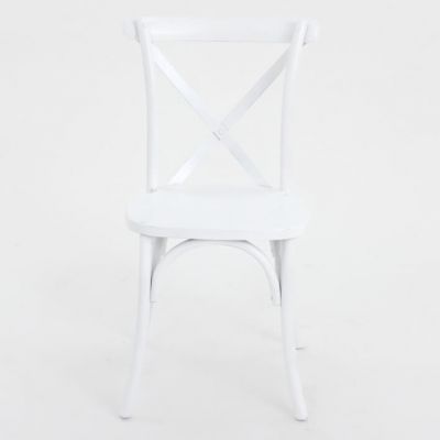 Image of Crossback Chair, White