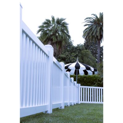 Image two of White Picket Fence & Swing Gate