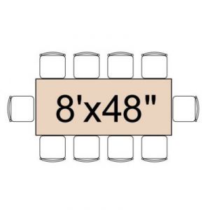 8' x 48