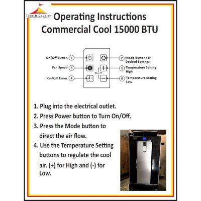 Image two of Portable Air Conditioner - 15,000 BTU