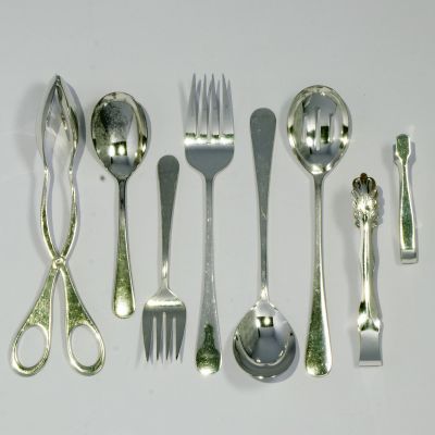 Image of Silver Serving Utensils
