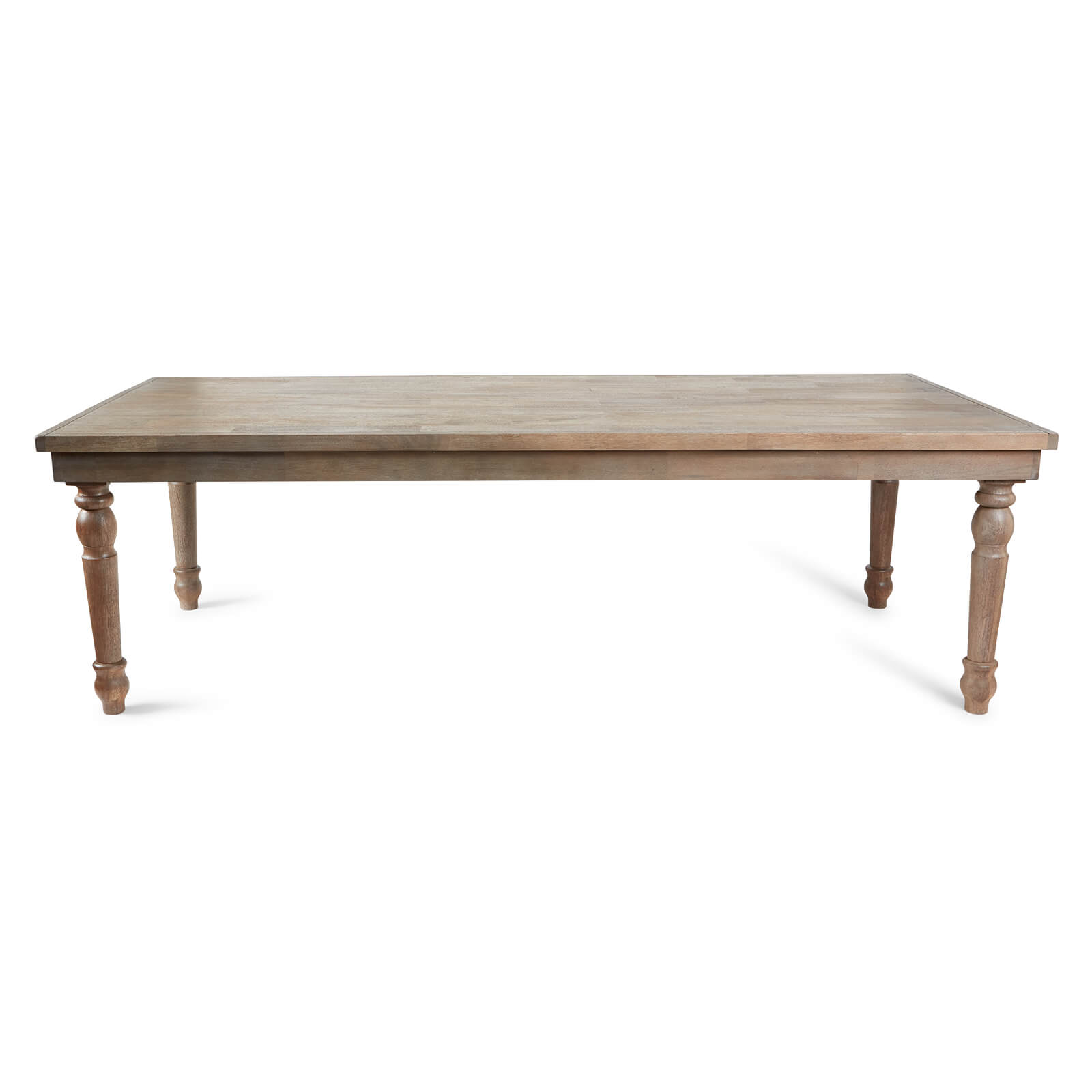 Solano Dining Table, Driftwood | Town & Country Event Rentals