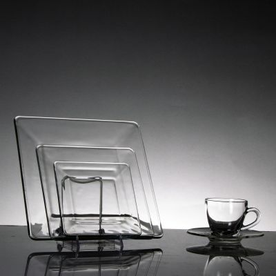 Image of Aja Square Glass Plates