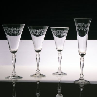 Image of Angelica Etched Stemware