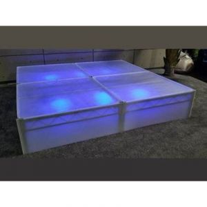 Backlit Translucent Platform
