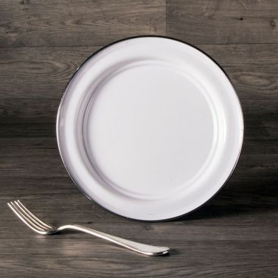 Image of 8" Salad Plate Enamelware