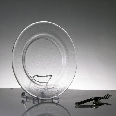 Image of Gabriella Hammered Glass Plates