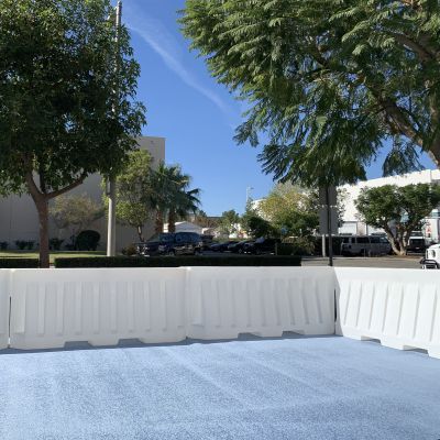 Image two of Plastic Water Traffic Barriers