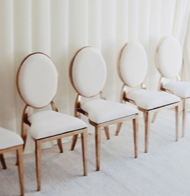 Image two of Ivory Sophia Dining Chair