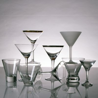 Image of Martini & Cosmo Glasses