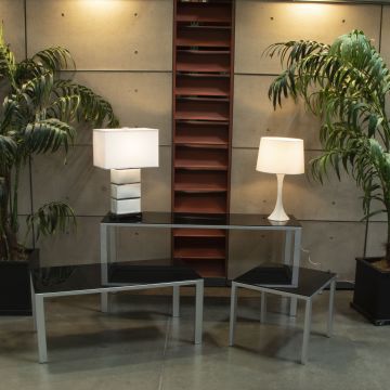 Metro Black Metal Tables