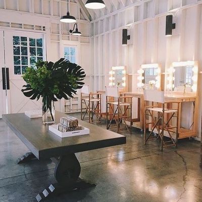 Image of Make Up Table with Mirror