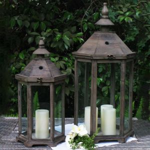 Nantucket Hexagon Lanterns