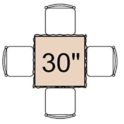 Image of 30" Square