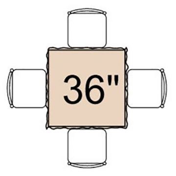 36" Square