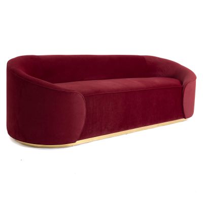 Image two of Monroe Sofa, Merlot